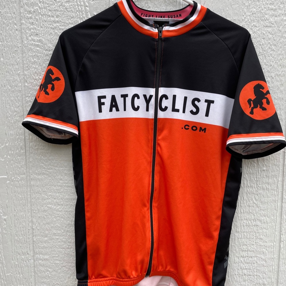 Twin Six “Fat Cyclist” Cycling Jersey Size Large